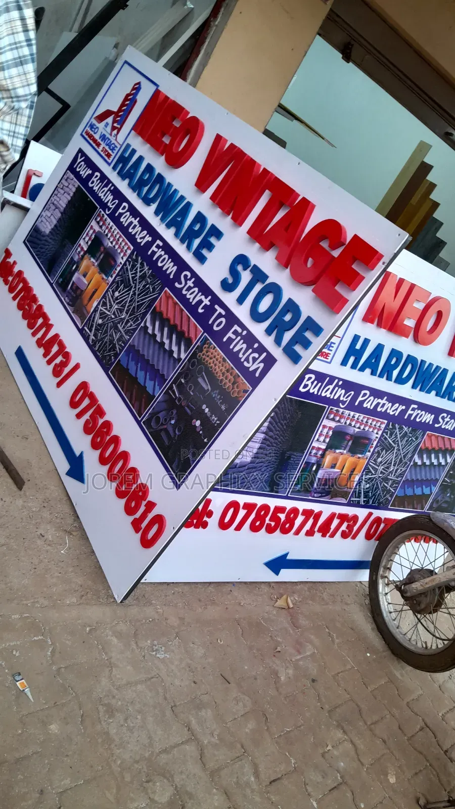 Hardware 3d Signposts