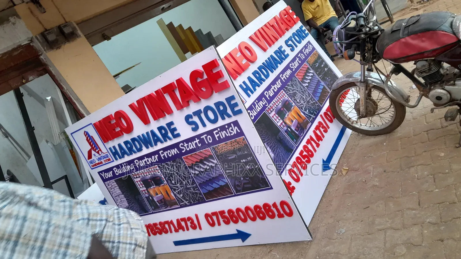 Hardware 3d Signposts