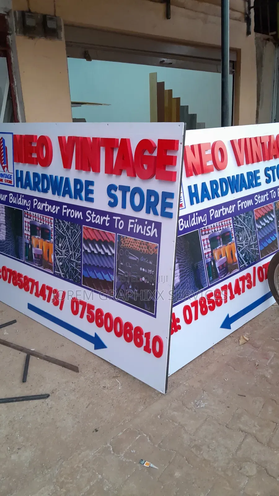 Hardware 3d Signposts