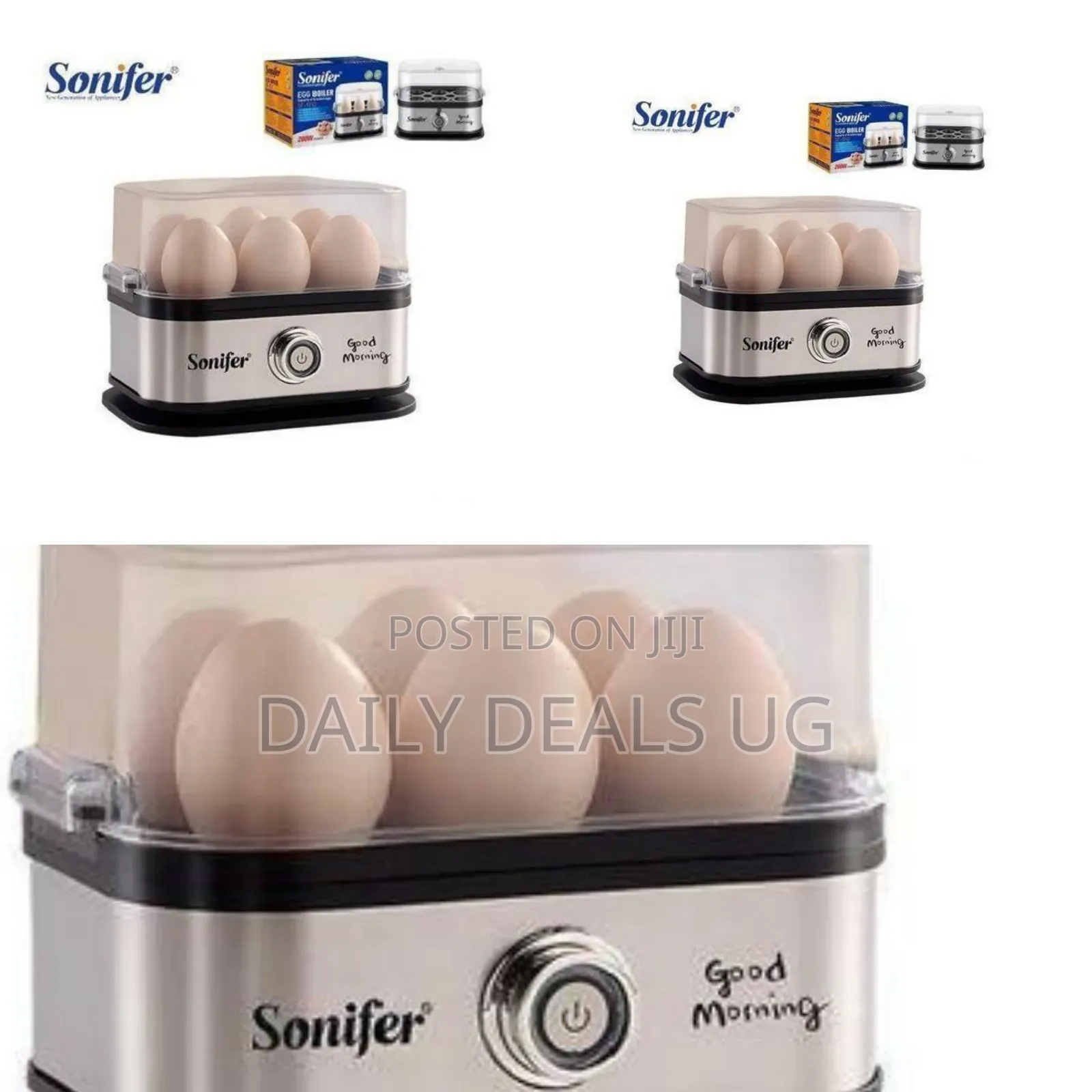 Sonifer Efficient Electric Egg Cooker - Multicolor