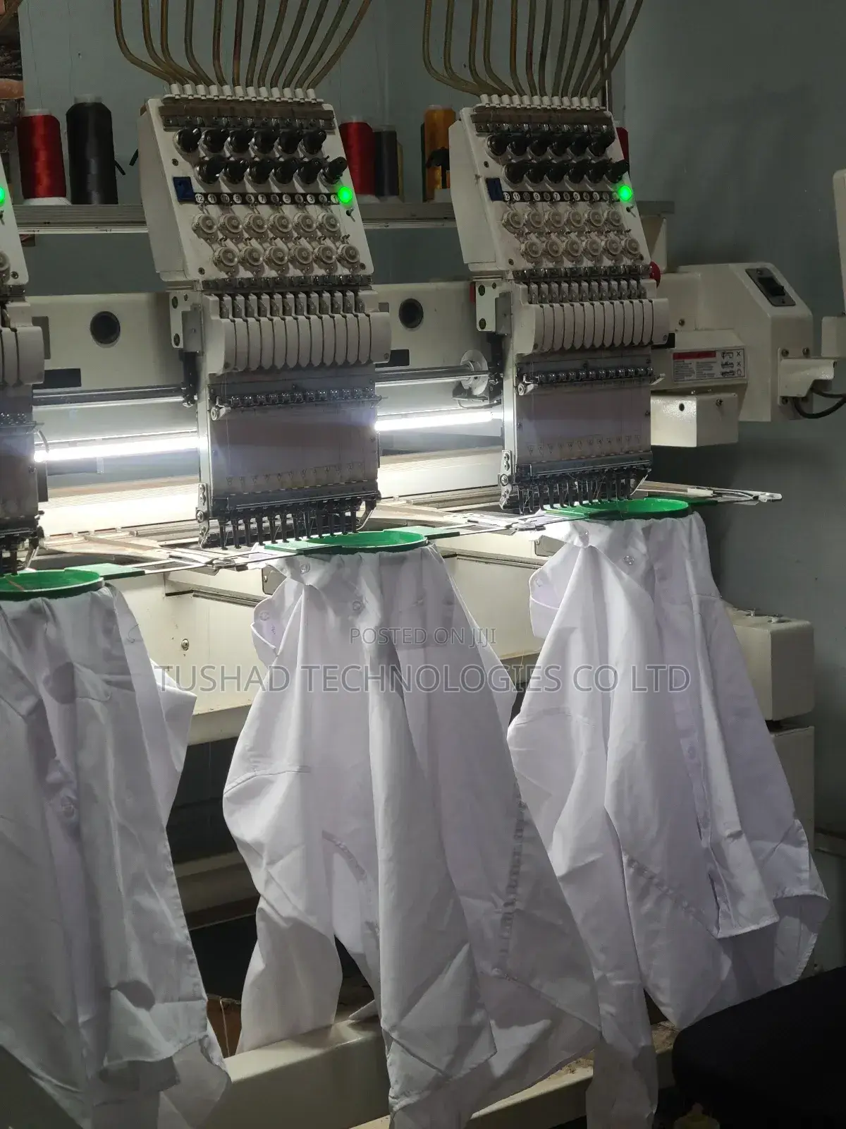 Embroidery Printing, Branding Uniforms T-Shirts Sweaters Capes Shirts