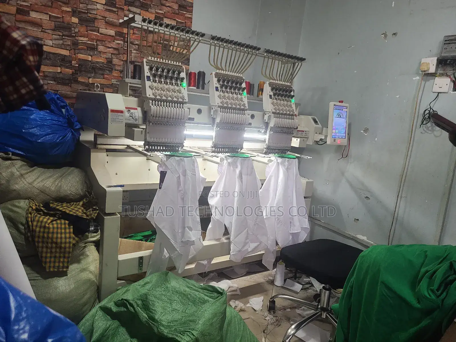 Embroidery Printing, Branding Uniforms T-Shirts Sweaters Capes Shirts
