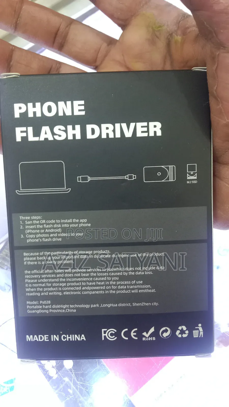 1tb External Mini Portable Hard Disk Palm Hard Disk SSD