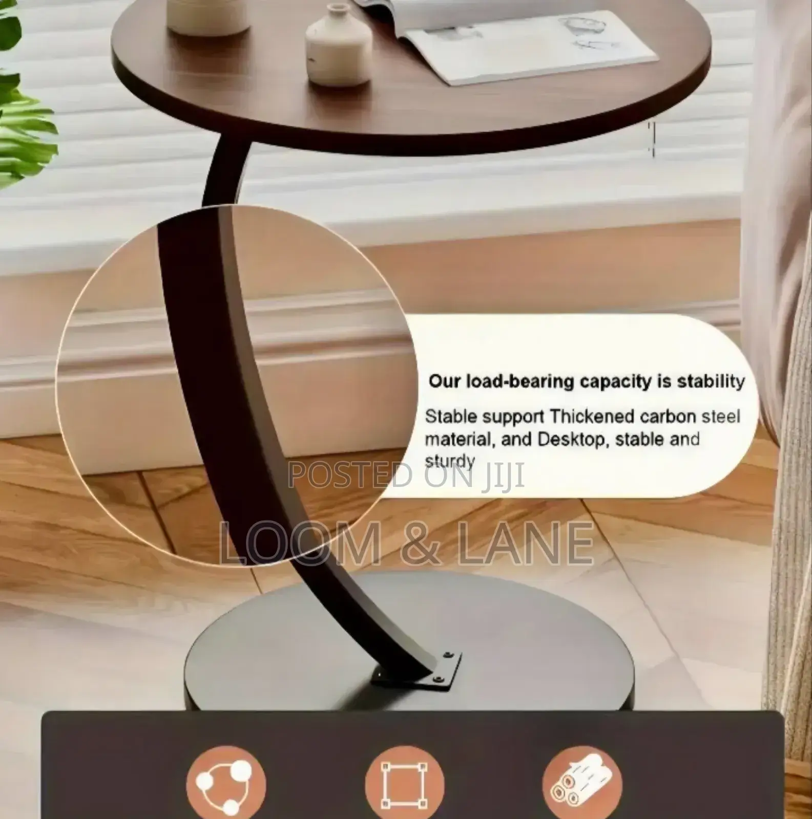 Modern Wooden Coffee Laptop Table