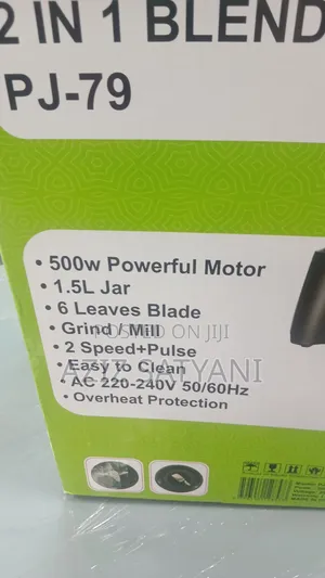 Lucid 2 in 1 Blender Model Pj 79 500 Watts 1.5leter
