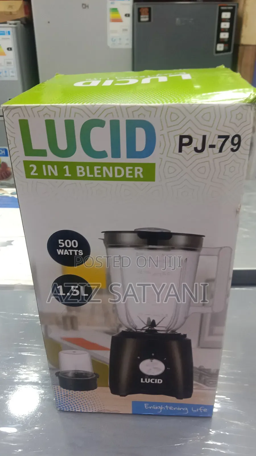 Lucid 2 in 1 Blender Model Pj 79 500 Watts 1.5leter
