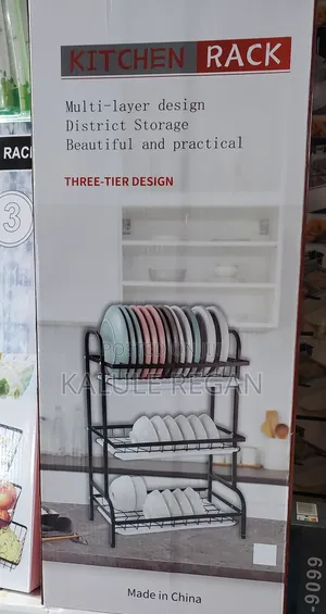 Strong 3-Trier Dish Drying Rack