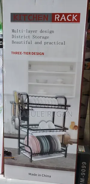 Strong 3-Trier Dish Drying Rack