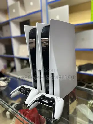 Ps5 Standard With 3 Games and 2 Controllers - Clean Condition