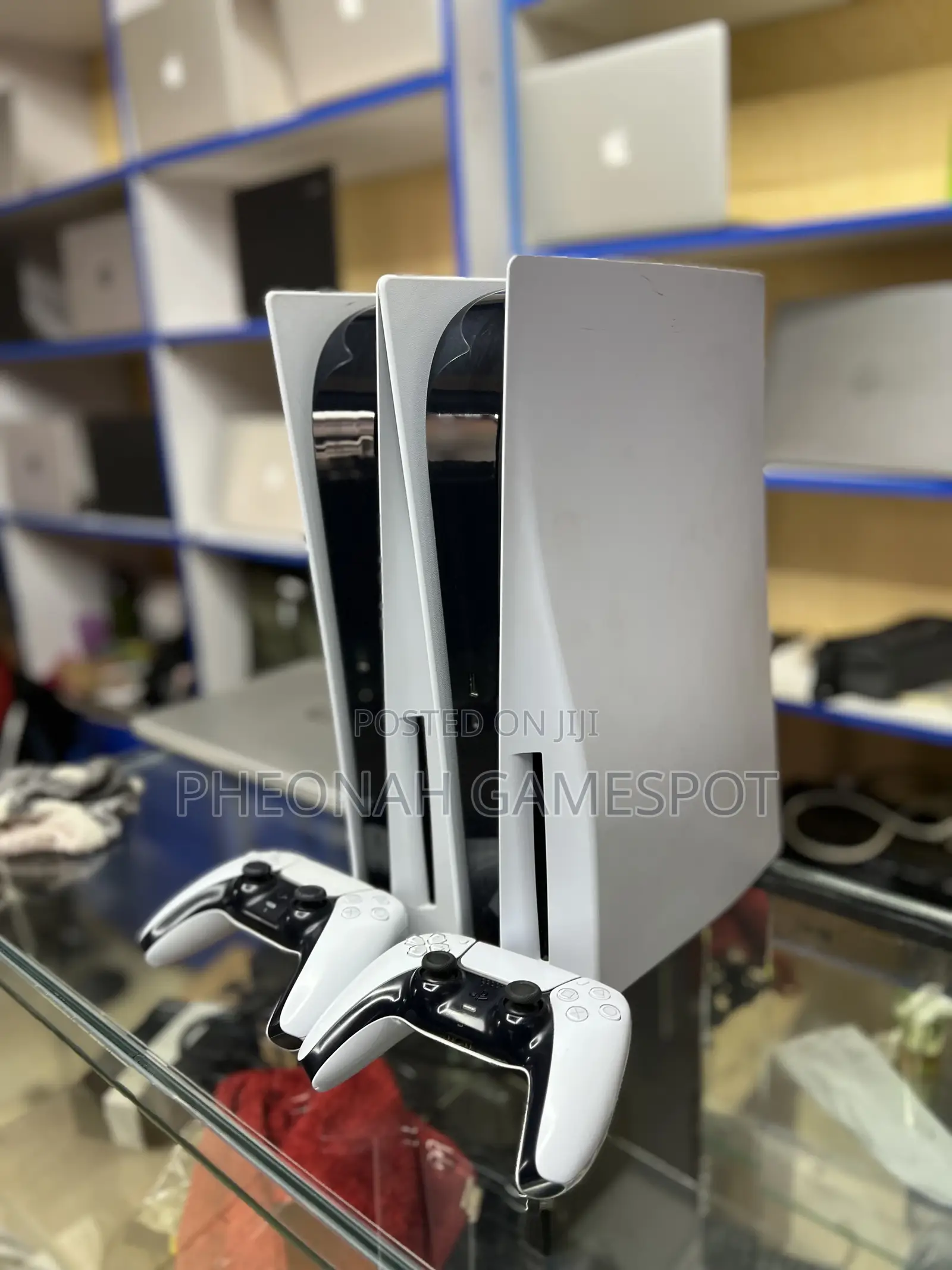 Like New Ps5 Standard, 3 Games and 2 Controllers Included