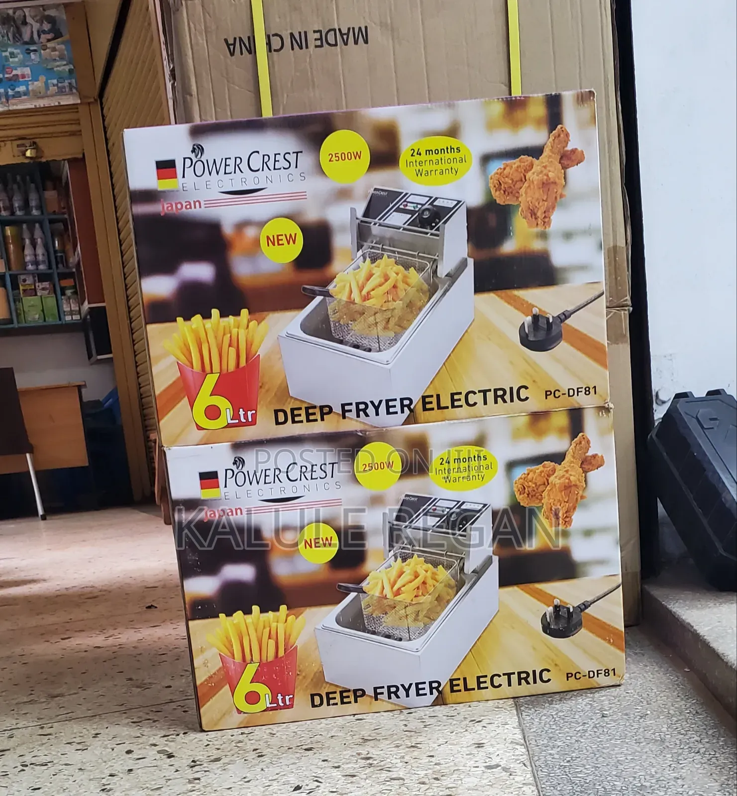 Single Commercial Deep Fryer, 6litres - Silver