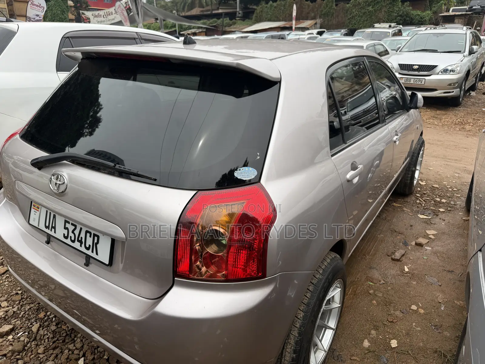 Toyota Allex 2006 Silver