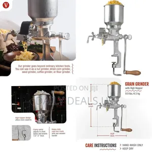 Metallic Grinder Mill - Silver