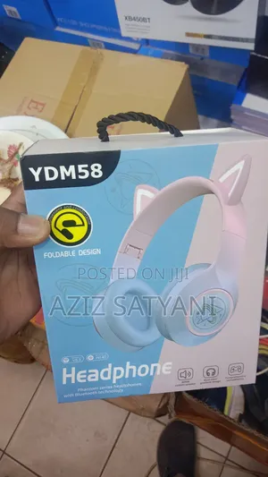 Led Lights Wireless Headphones Hello Kitty For Kids,