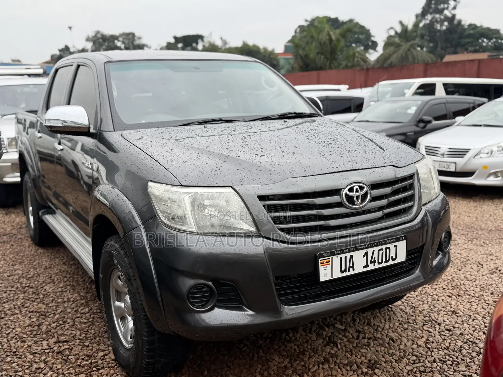 Toyota Harrier 2015 Gray