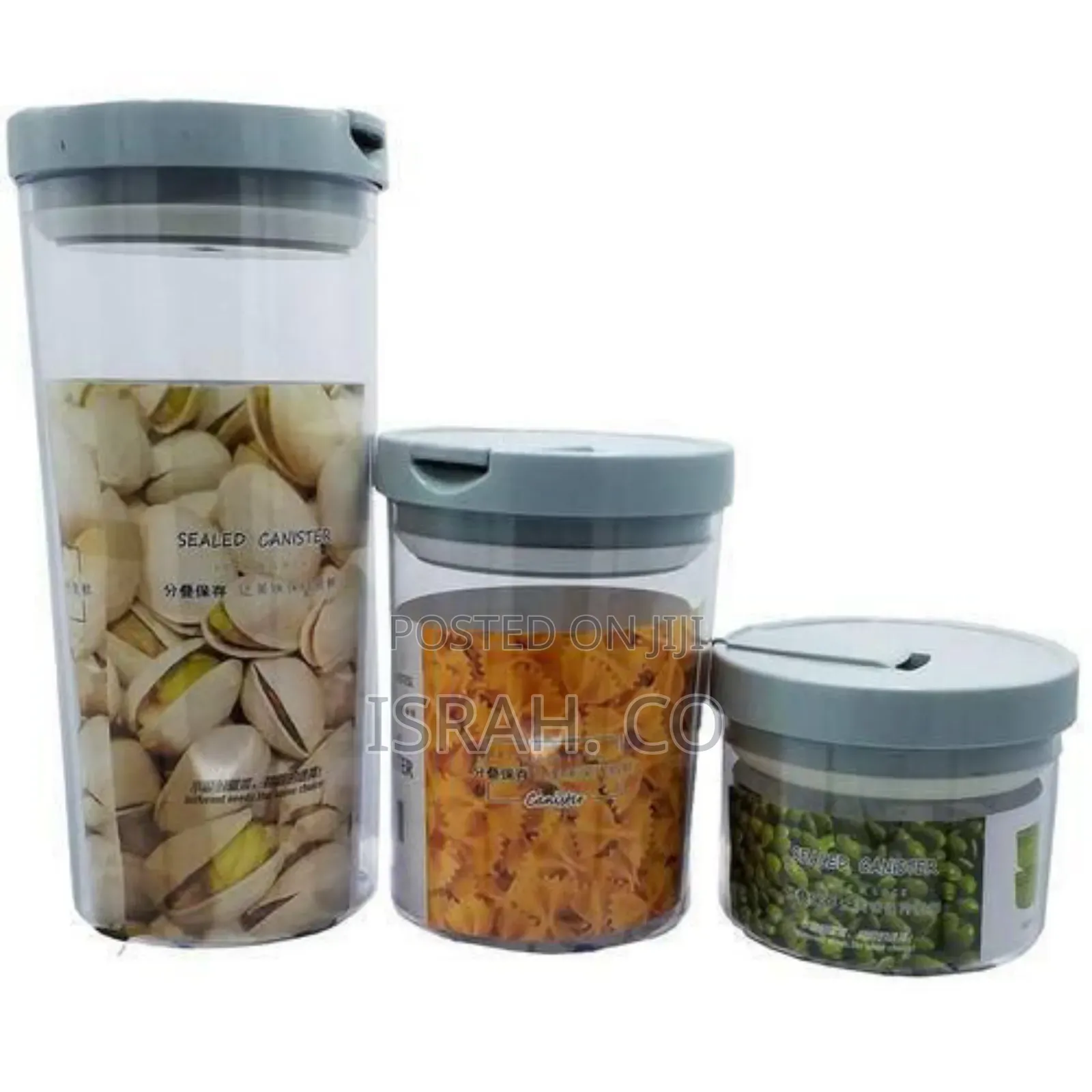 Modular Airtight Food Storage Canister Set -