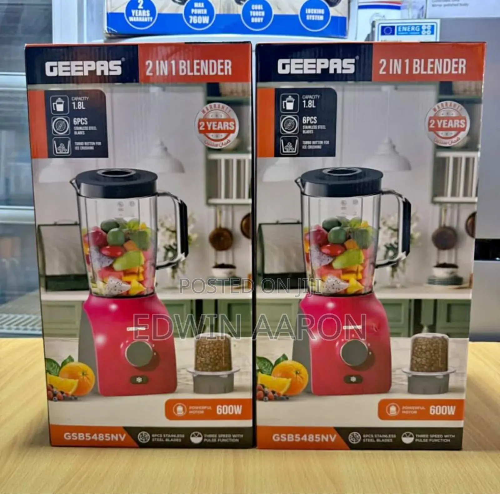 Geepas Blender 600w