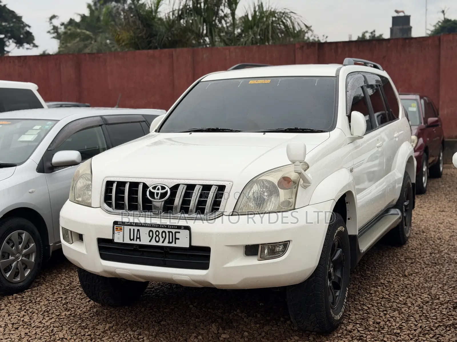 Toyota Land Cruiser Prado 2009 White