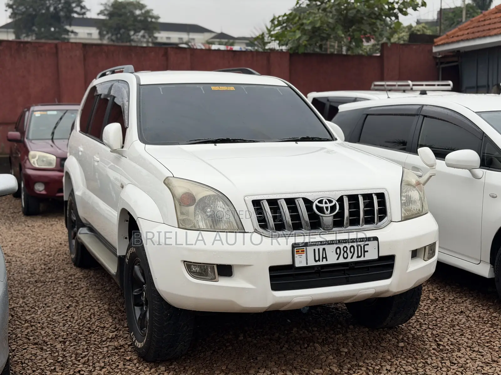 Toyota Land Cruiser Prado 2009 White
