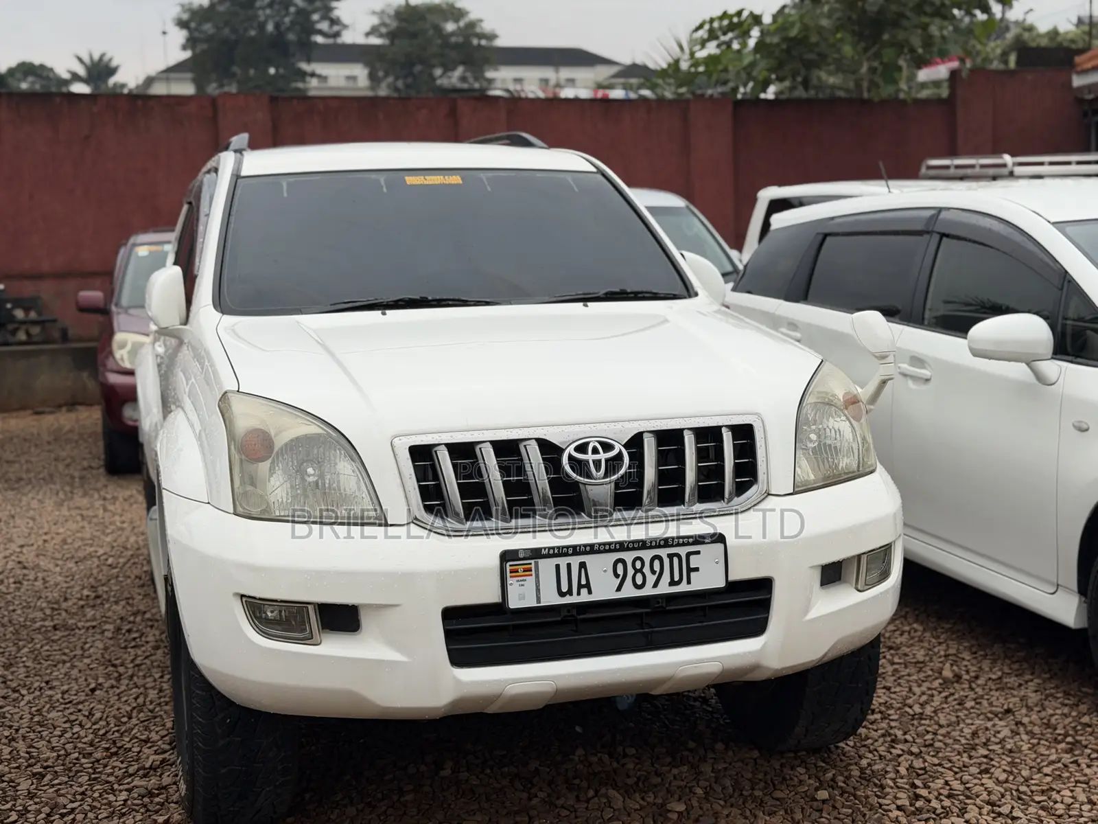Toyota Land Cruiser Prado 2009 White