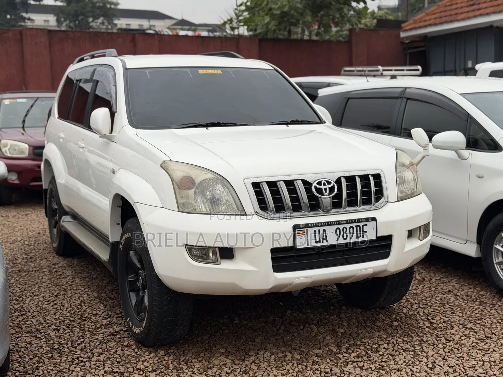 Toyota Land Cruiser Prado 2009 White