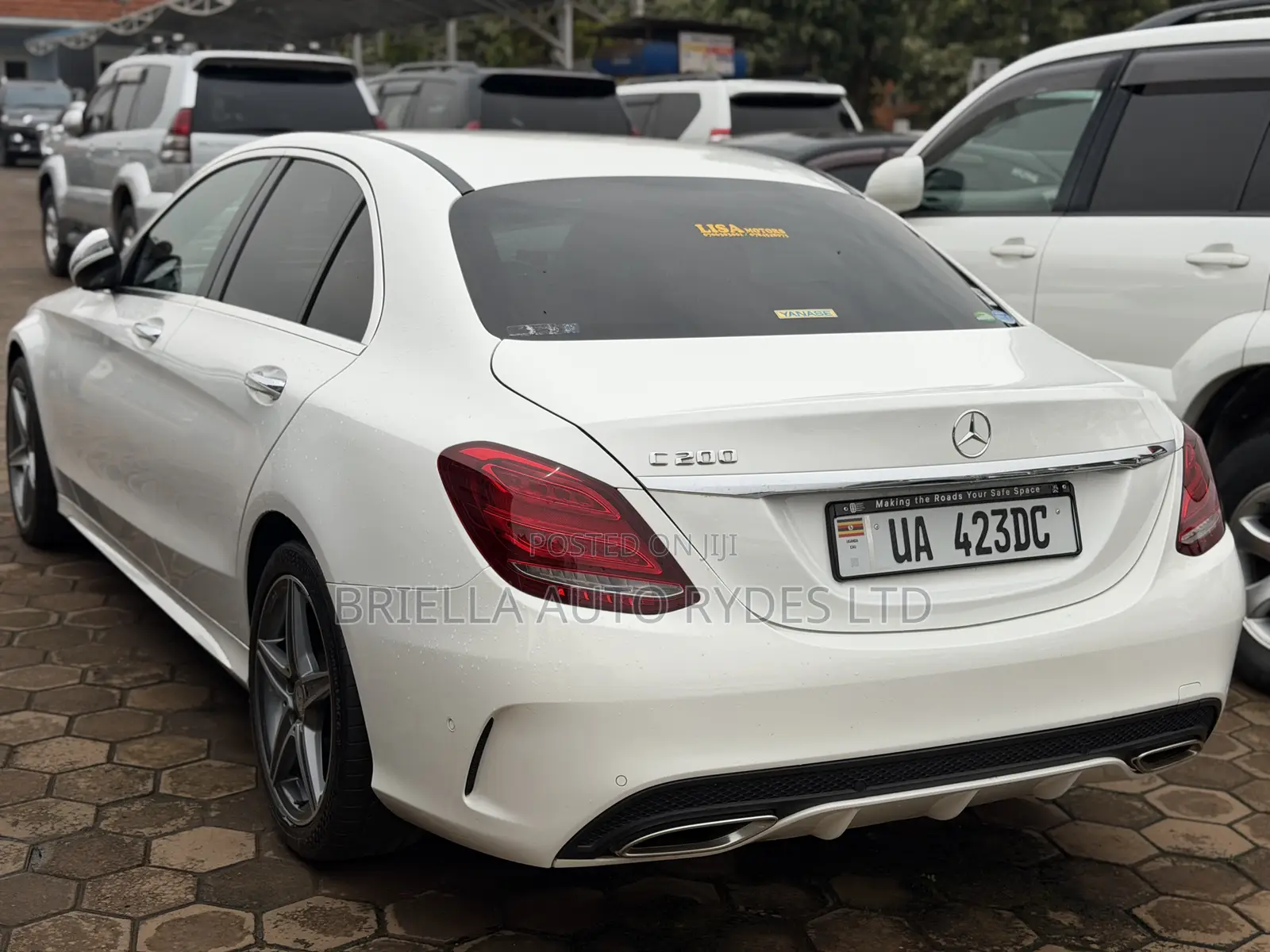 Mercedes-Benz C200 2017 White
