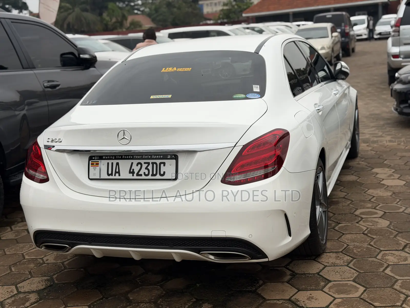 Mercedes-Benz C200 2017 White