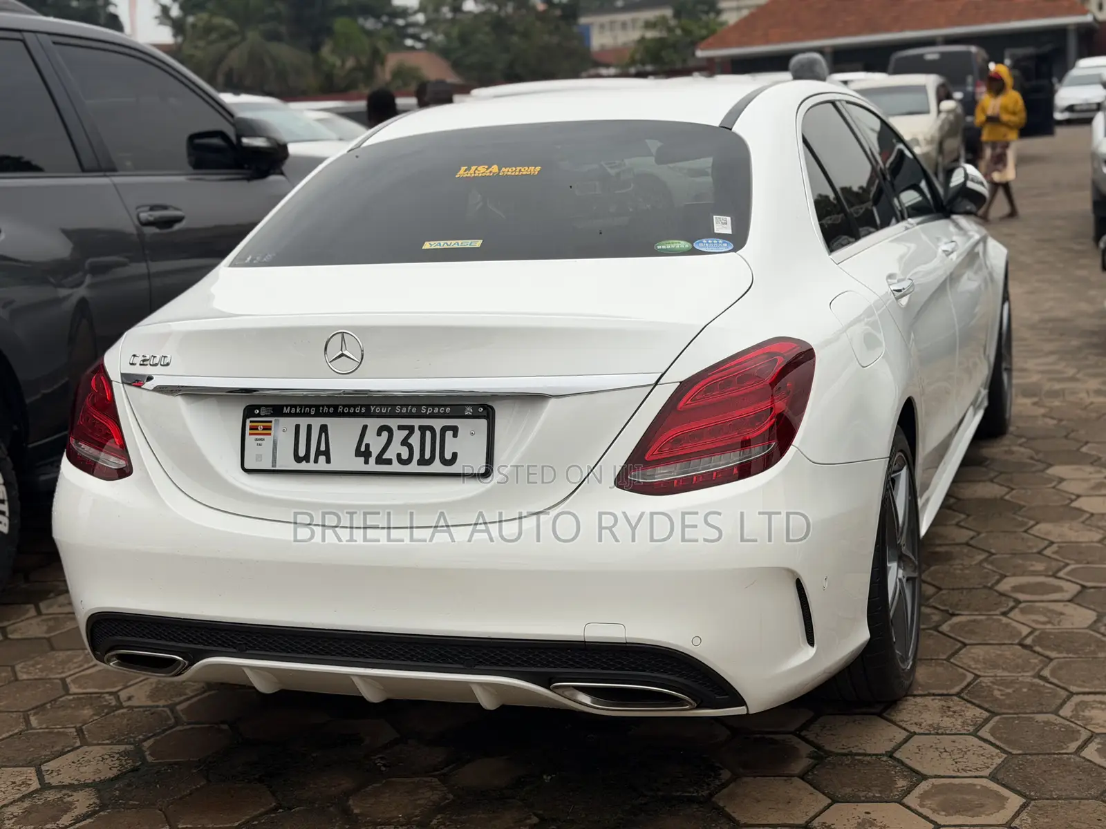 Mercedes-Benz C200 2017 White
