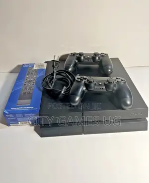 Sony Playstation 4 500gb With Two Controllers, Plug, Play