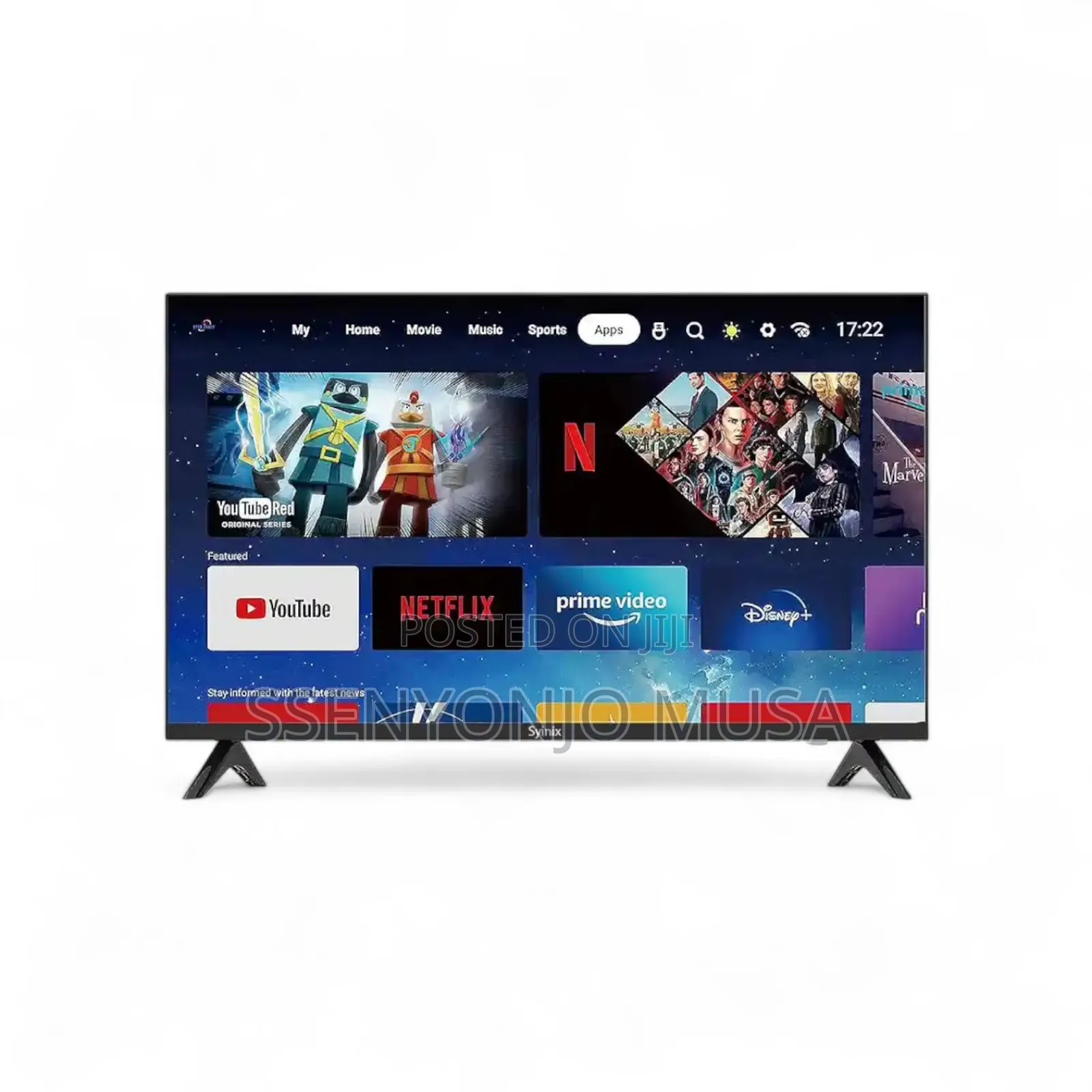 Syinix 55 Inch Premium Uhd Google Tv-55u61g