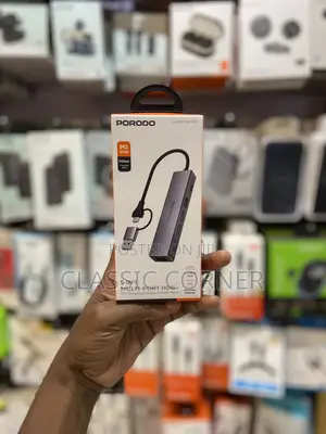 Porodo 5in1 Multi-Port Hub