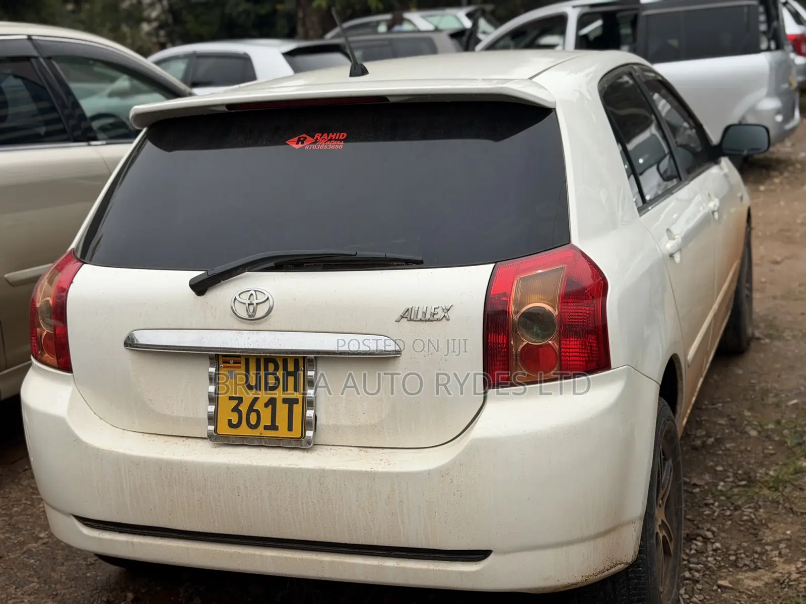 Toyota Allex 2006 White
