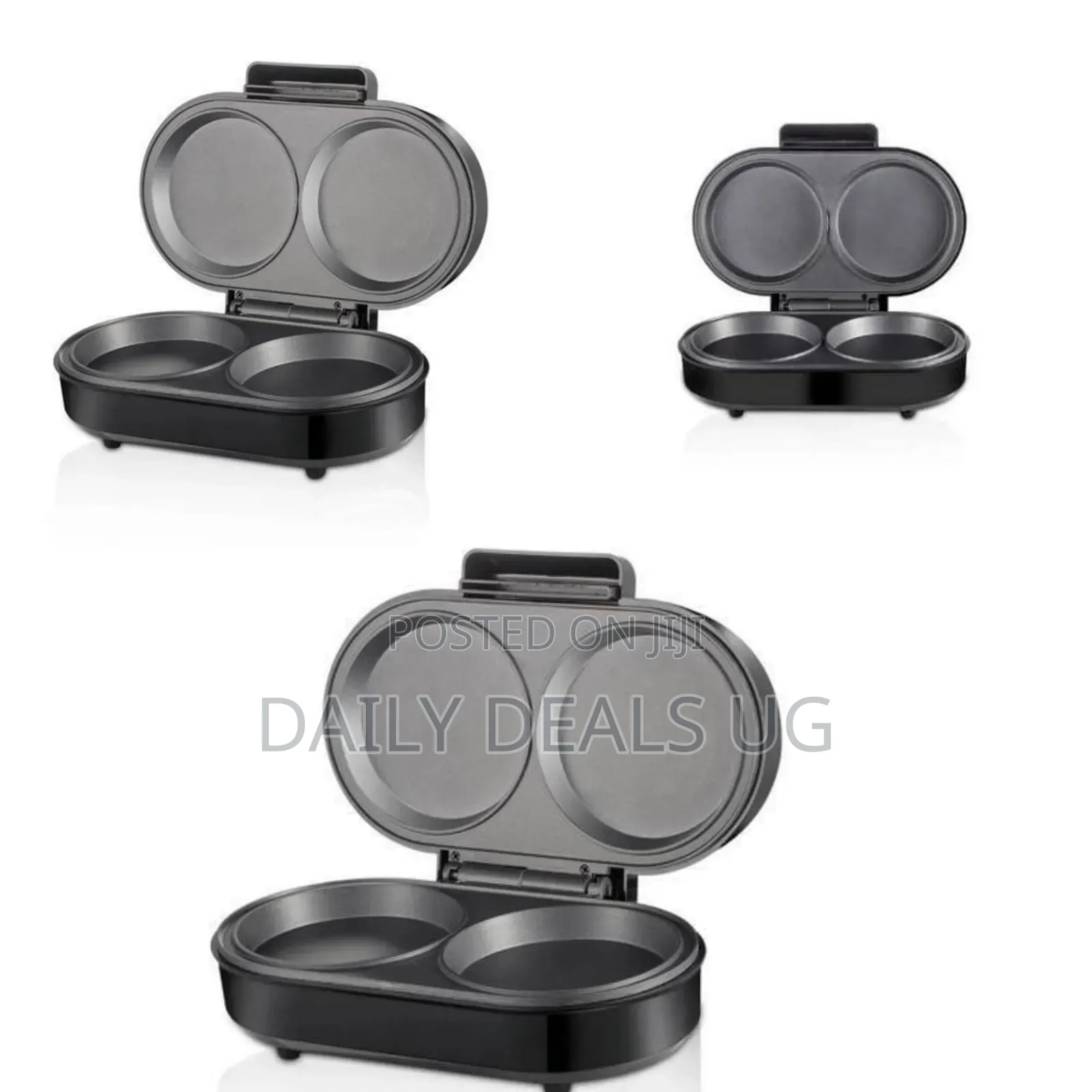 Raf Double Non-Stick Electric Griddle/ Mini Pancake Maker - Multicolor