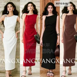 Long Gold Satin Party Dresses