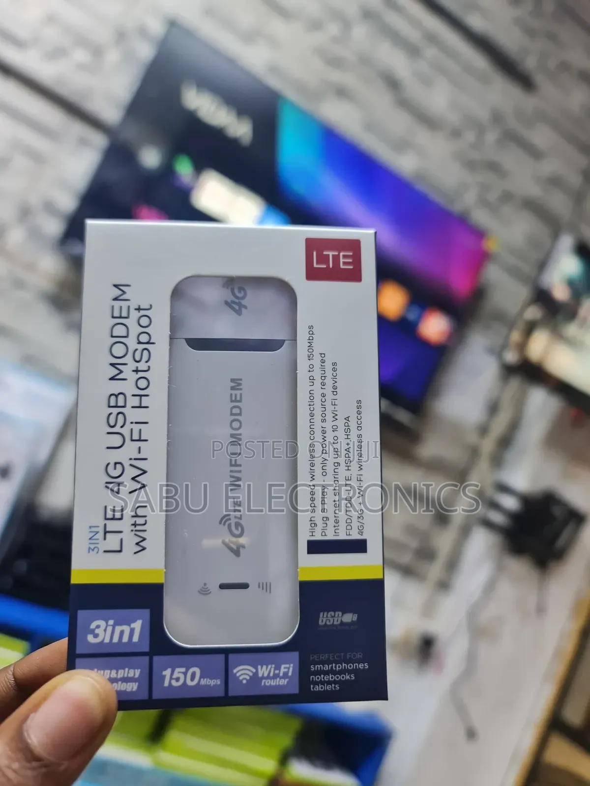 Best Price! 4g Lte Usb Modem With Wifi Hotspot – 150mbps