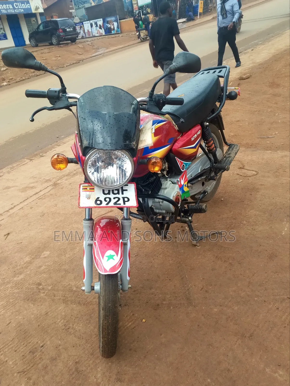 Bajaj Boxer 125 2024 Red