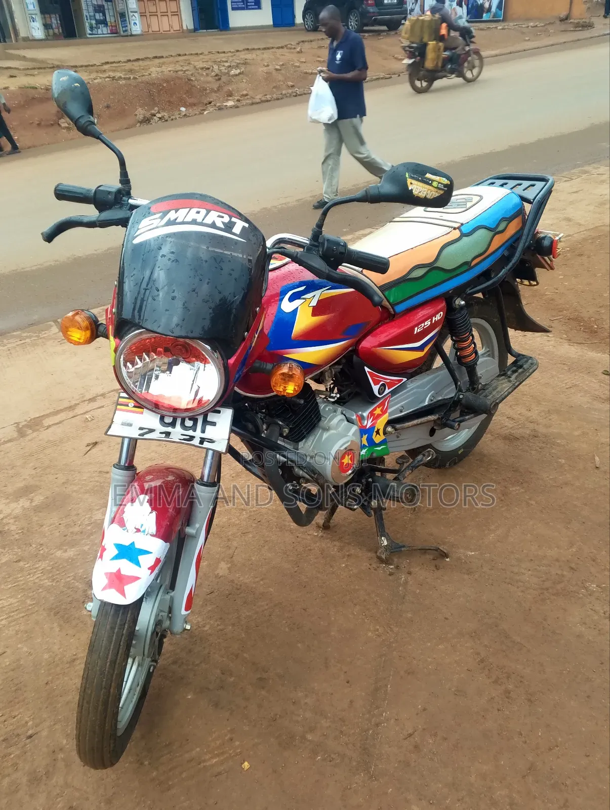 Bajaj Boxer 125 2024 Red
