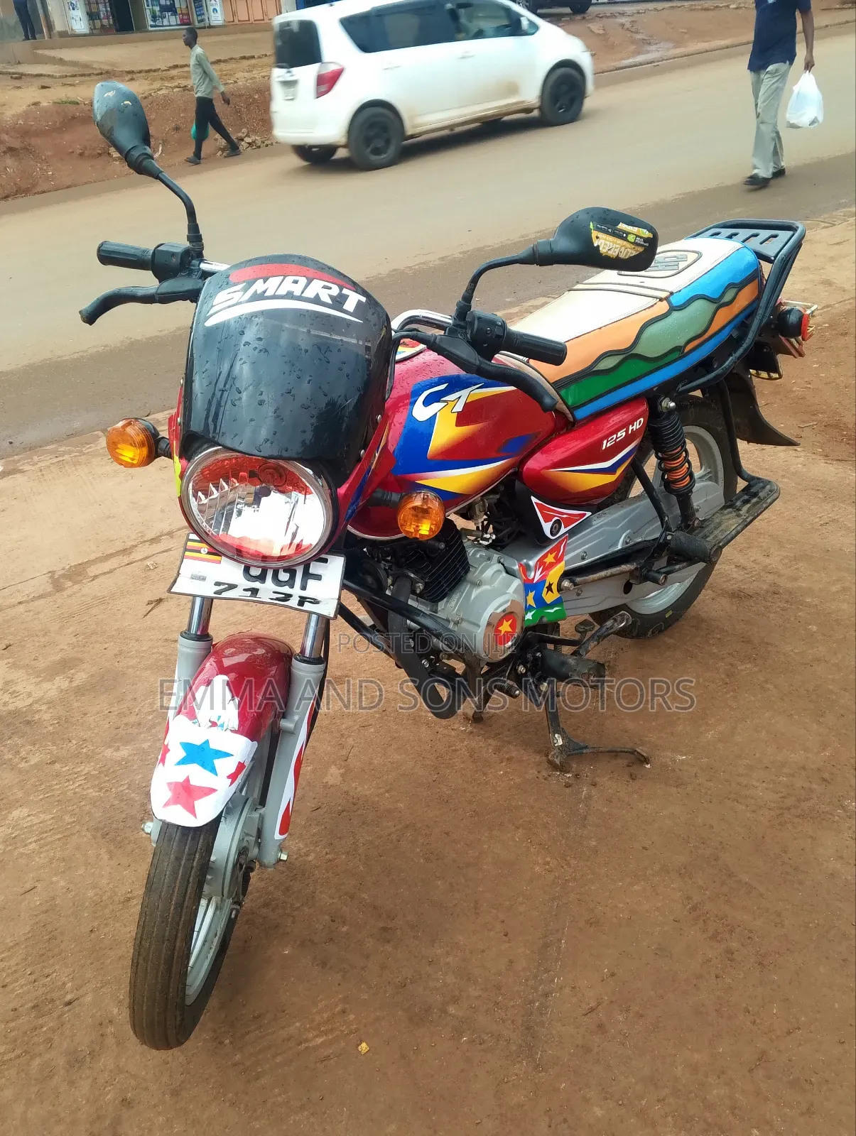 Bajaj Boxer 125 2024 Red
