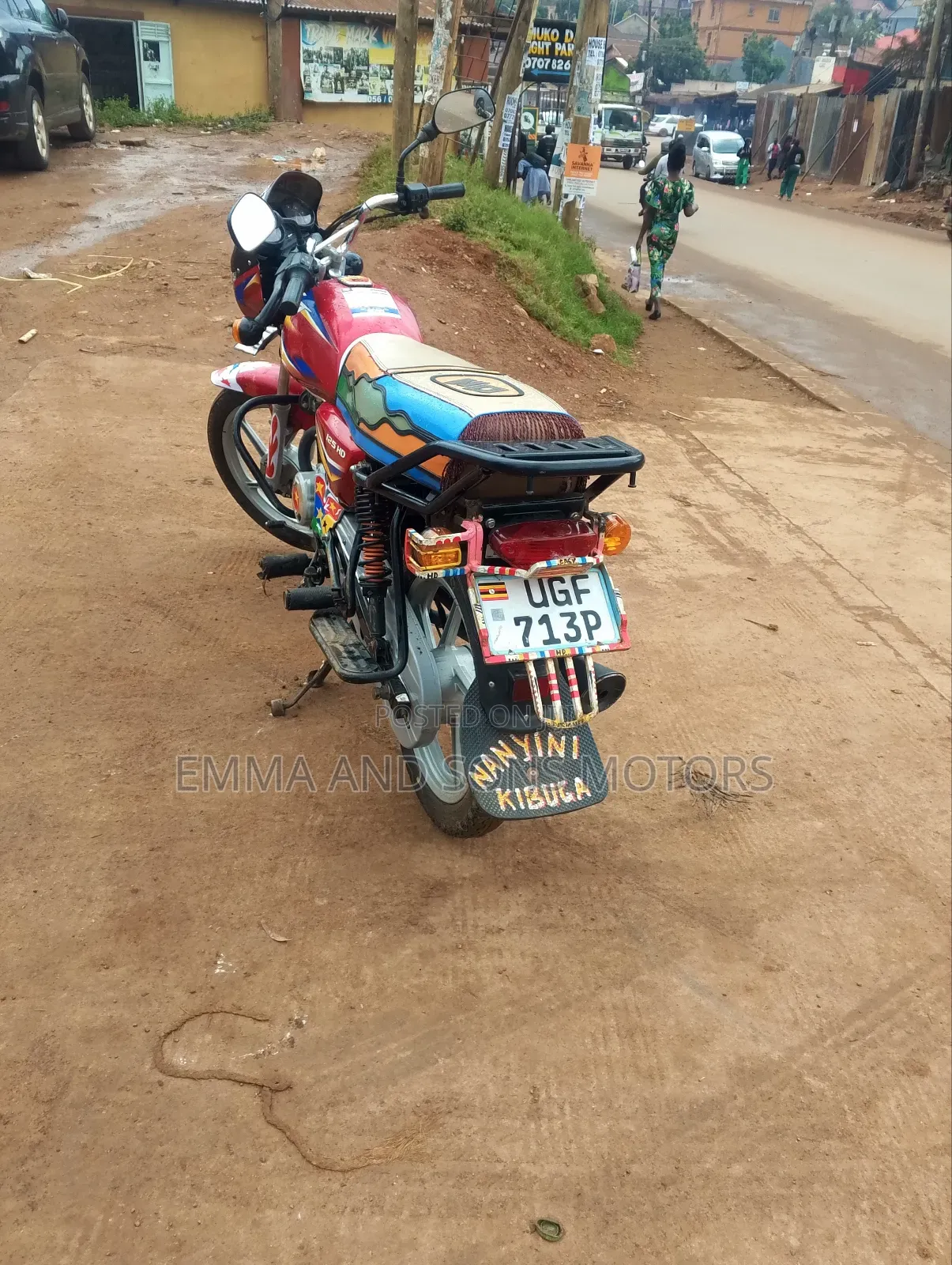 Bajaj Boxer 125 2024 Red