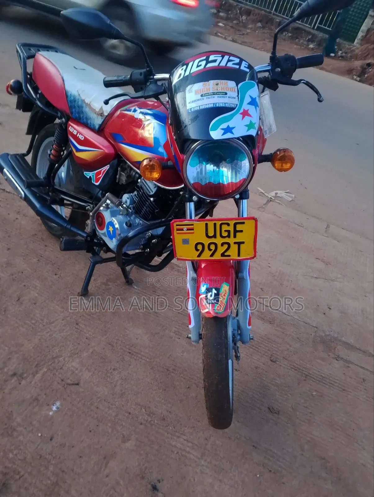 Bajaj Boxer 125 2024 Red