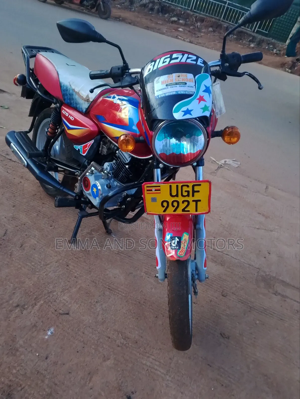Bajaj Boxer 125 2024 Red