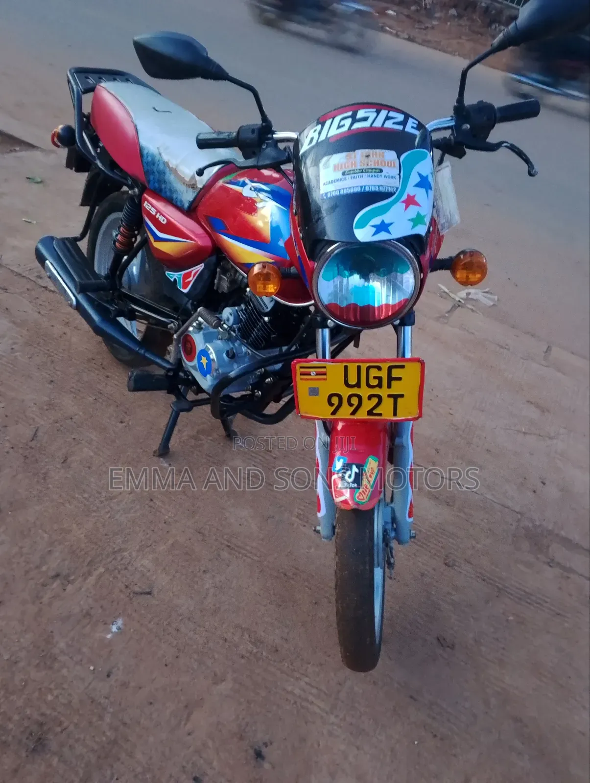 Bajaj Boxer 125 2024 Red