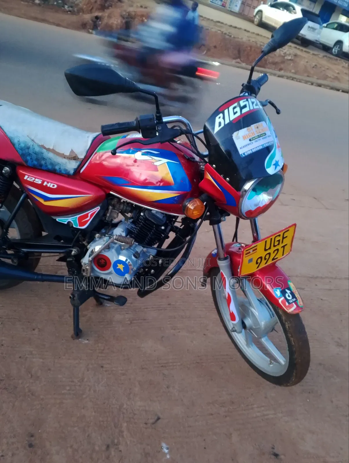 Bajaj Boxer 125 2024 Red