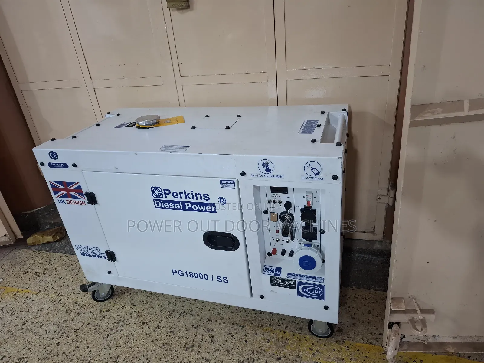 10kva Perkins Diesel Remote Start Silent Generator