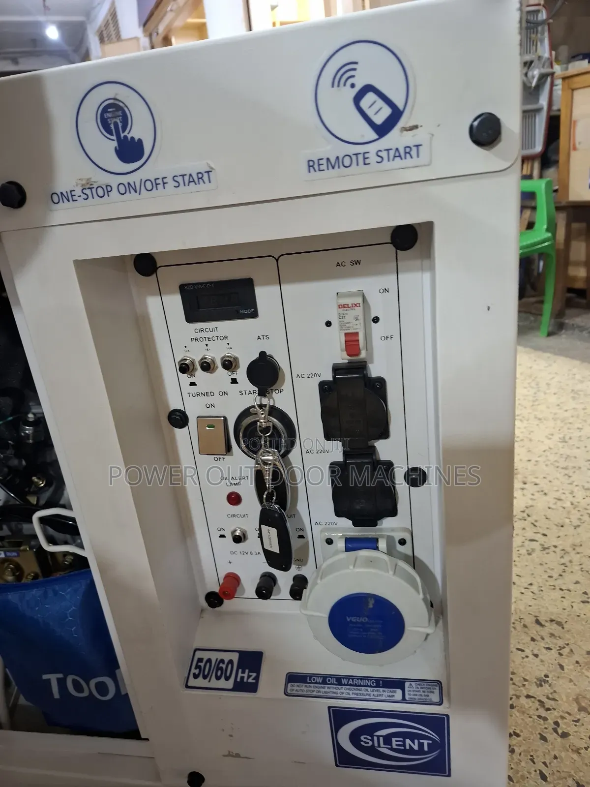 10kva Perkins Diesel Remote Start Silent Generator