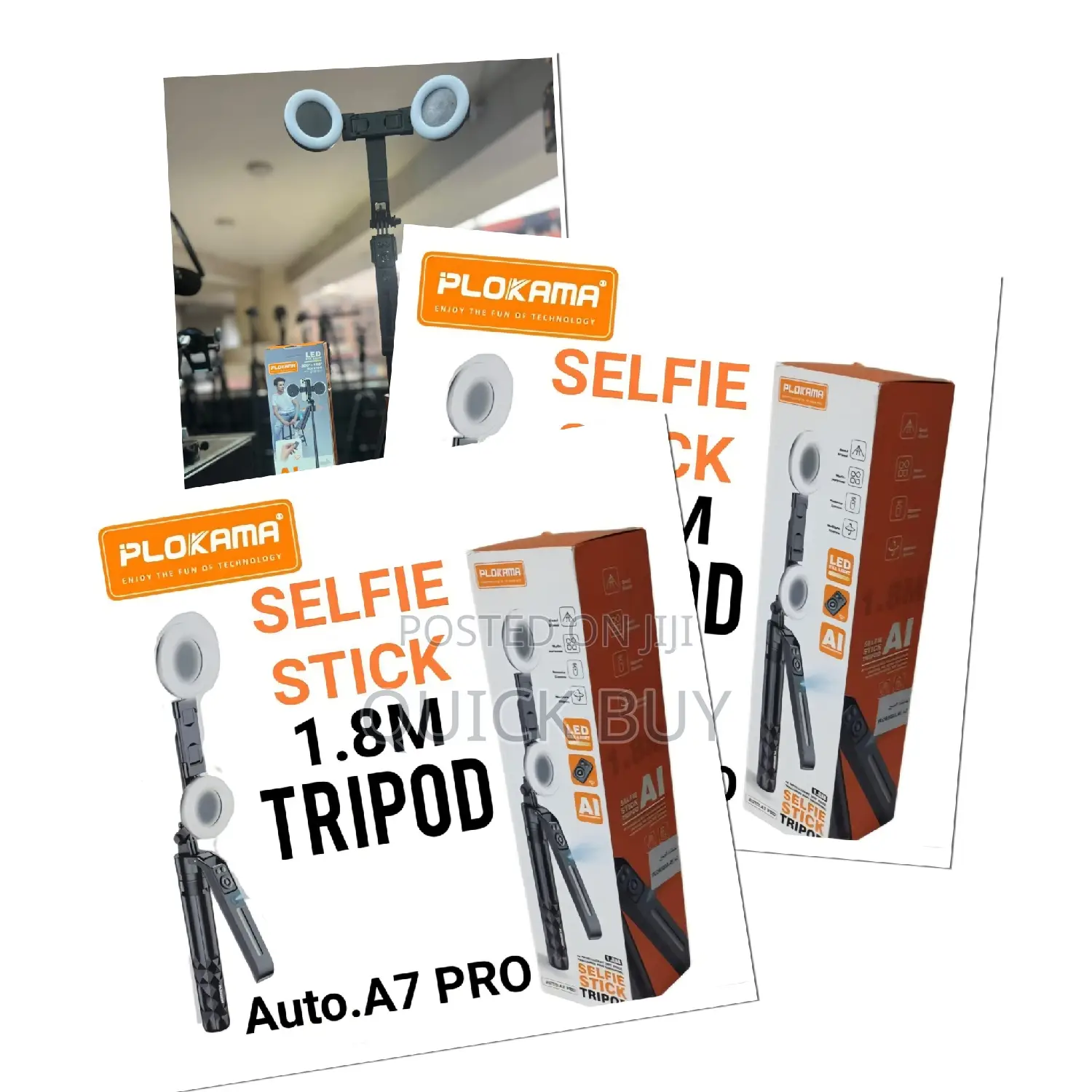 Plokama Ai Intelligent 360 Auto Face Tracking Tripod
