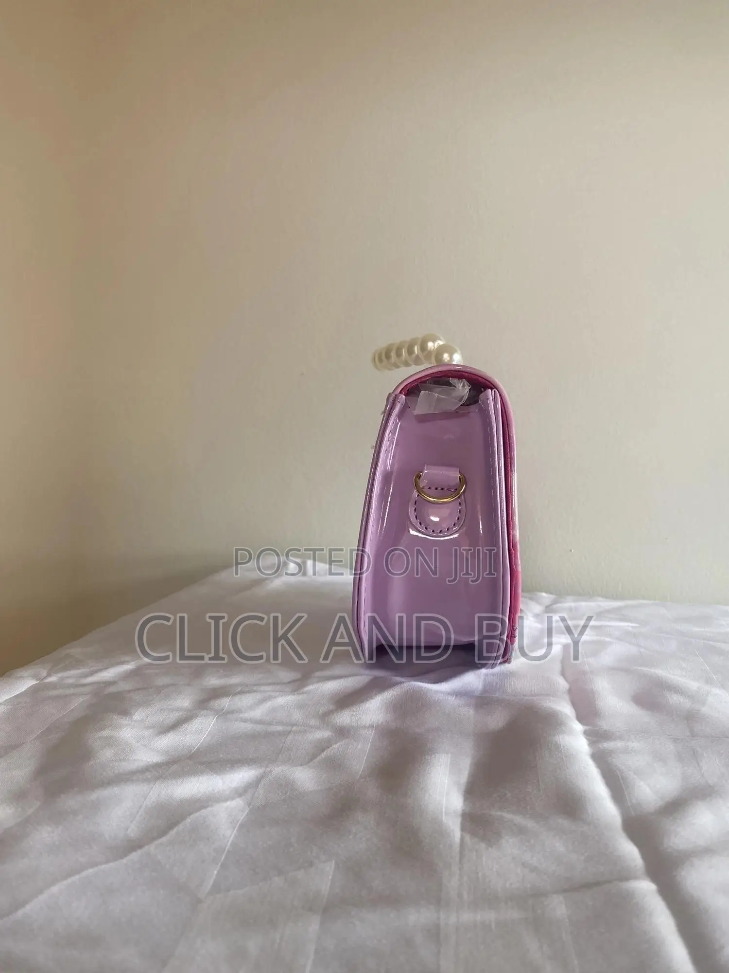 Frozen Princess Pearl Handle Crossbody Bag Shoulder Bag for Girls