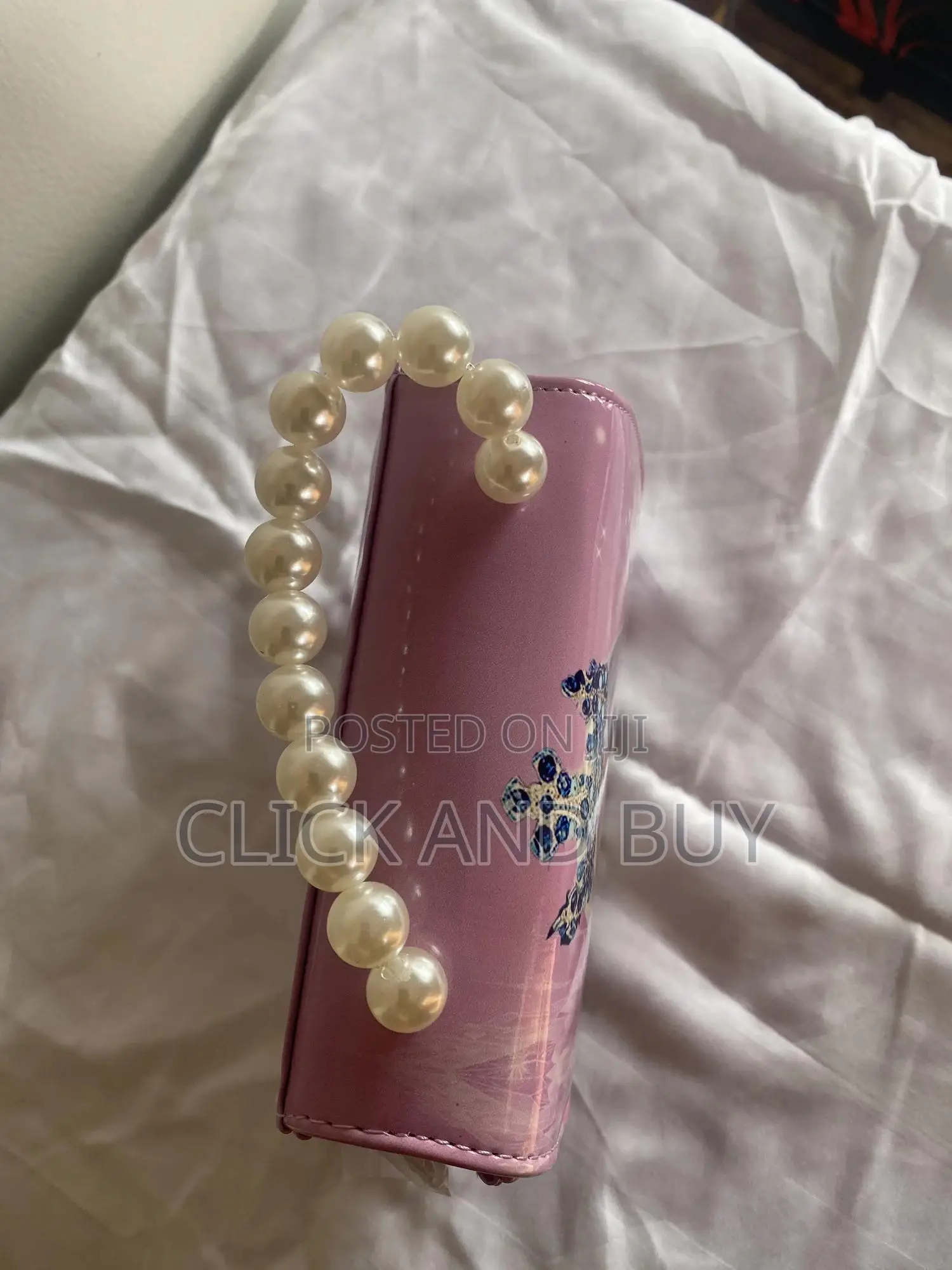 Frozen Princess Pearl Handle Crossbody Bag Shoulder Bag for Girls