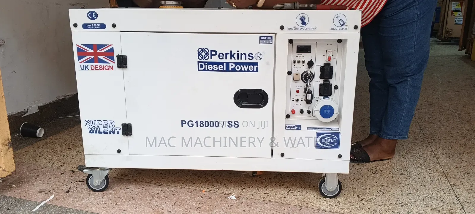 Perkins 10kva Diesel Generator Low Noise Remote Start in Built-in Ats