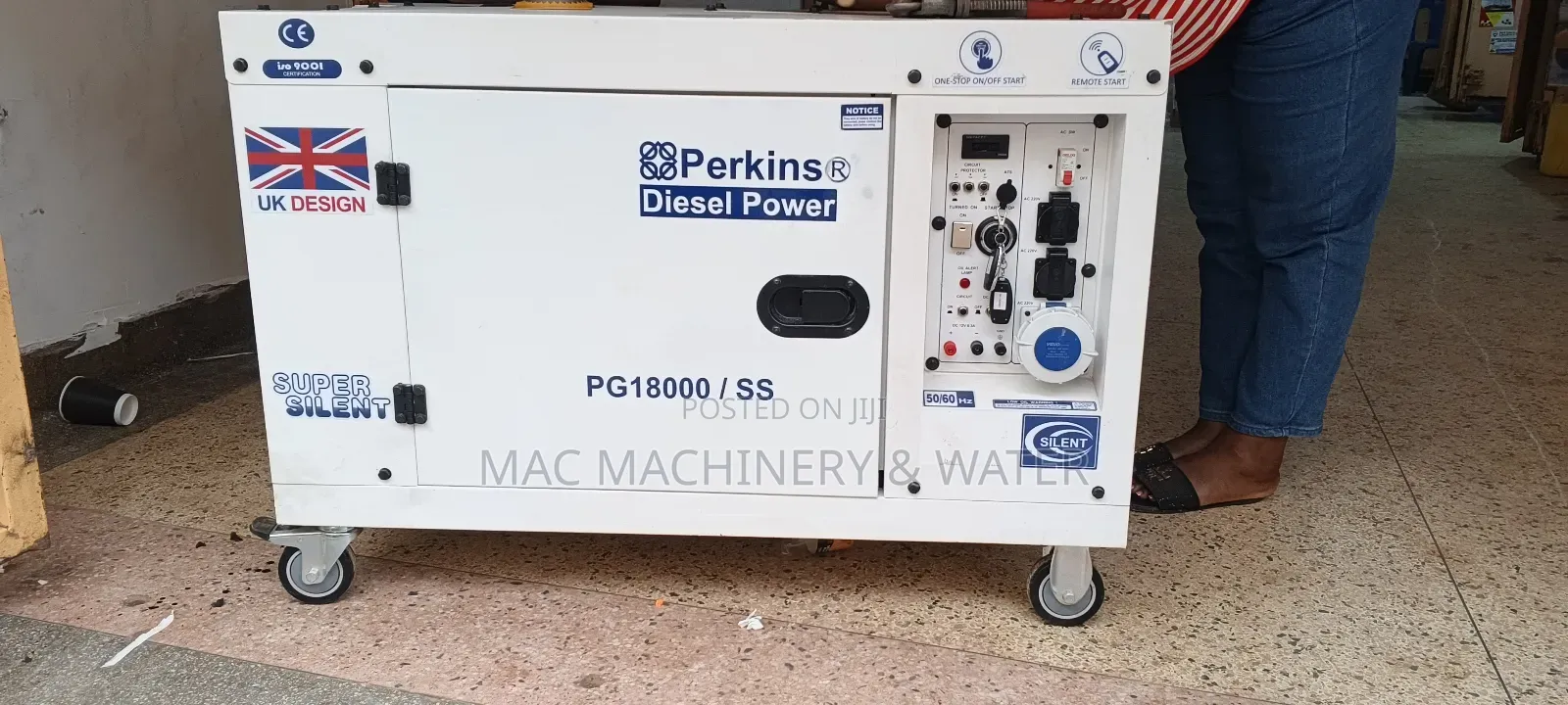 Perkins 10kva Diesel Generator Low Noise Remote Start in Built-in Ats